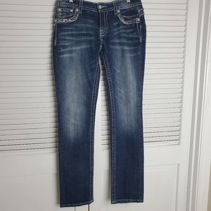 Miss Me Women's Signature Straight Jeans Size 29